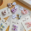 The new Korean-style sweet sequined bow hair band, hairpin and hairpin are paired with high-elasticity hair-resistant headwear Specification image